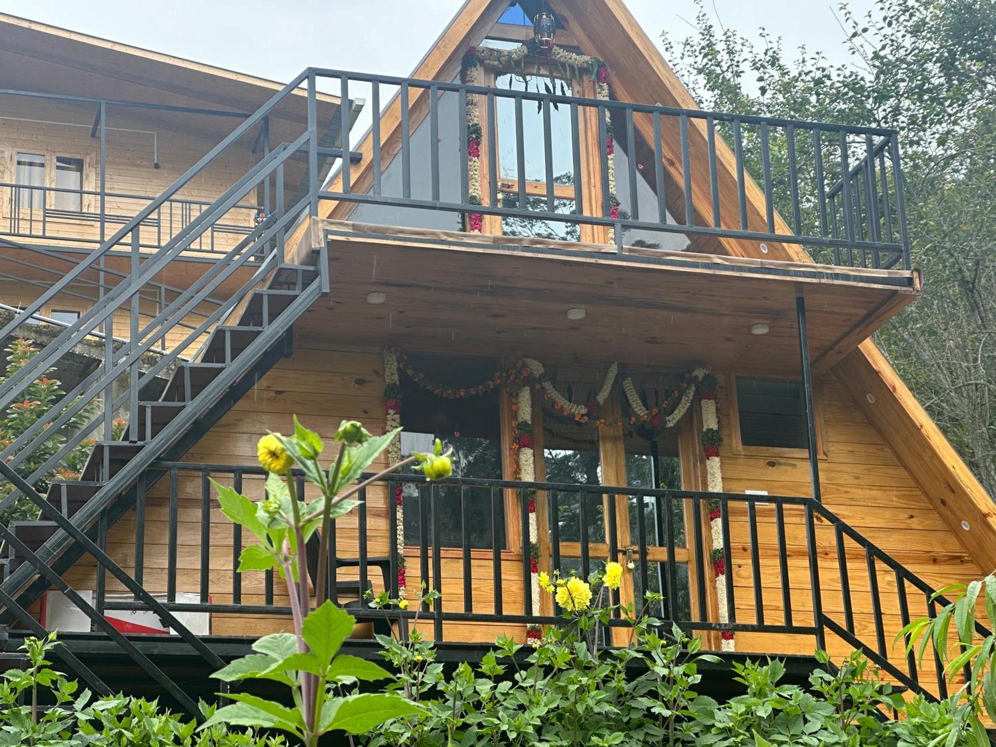 Magica Mount A Frame Wood House Villa Кодайканал Екстериор снимка